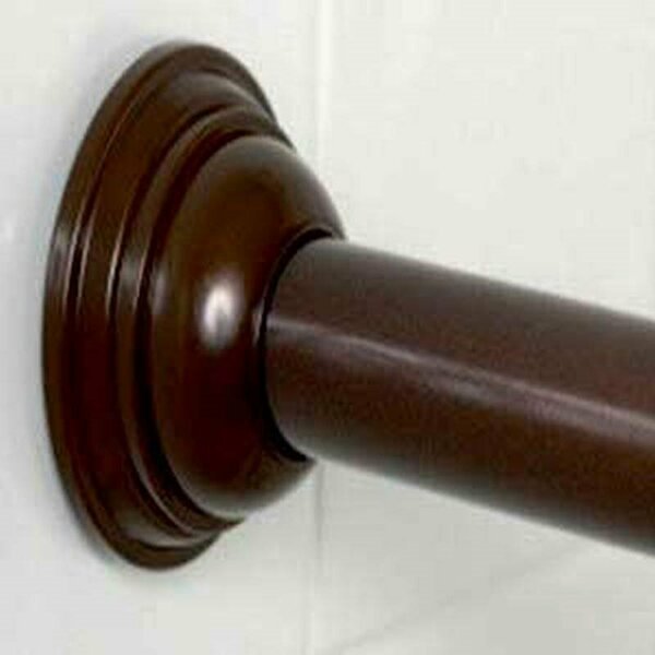 Finial Shower Rod, Heath-Zenith, Mfr#: 664RBSB